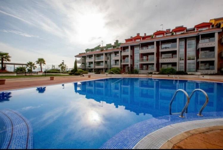 Residencial Illas Atlanticas En Sanxenxo Portonovo Exteriör bild
