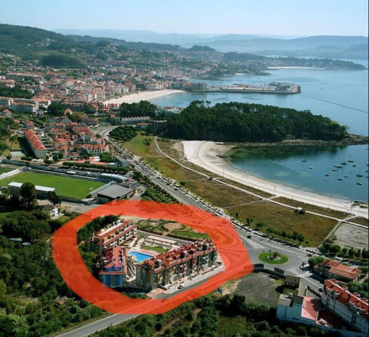 Residencial Illas Atlanticas En Sanxenxo Portonovo Exteriör bild